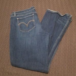 Levi's Too Super Low 524 Jeans